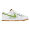 Nike Dunk Newborn Abrasion Resistant Abrasion Resistant Low Top Skateboard Shoes Unisex White Green Orange FQ6965-700(Team864-)