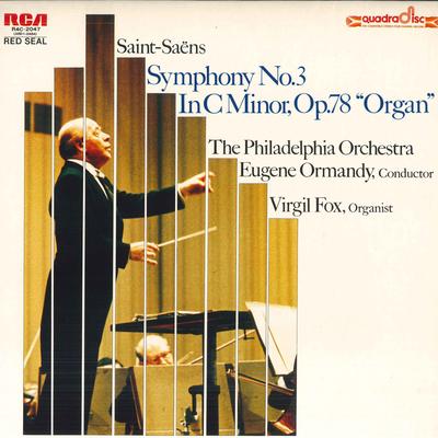 LP Record SAINT-SAENS, PHILADELPHIA ORCHESTRA - Symphony No.3 In C Minor, Op.78 "or R4C2047 RCA Japan Classical Used