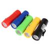 Mini Portable Abs Multifunctional Mini Strong Light Flashlight 9Leds Use Aaa Battery Flashlight Camping Emergency Flashlight