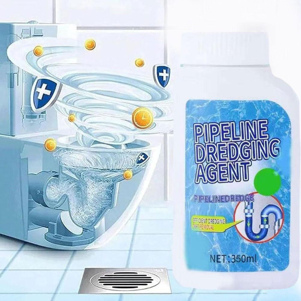 350ml Wild Tornado Desfundător de conducte Puternic Curățător de chiuvetă Curățare rapidă a toaletei Pentru bucătărie Rapid Puternic A1E7