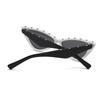 1038 Zebra Pattern Catwalk Sunglasses Women Narrow Model Street Style Cat Eye Fashion Trendy