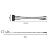 Stainless Steel Cocktail Muddler Spiral Bar Spoon Set Ice Crusher Professional Bartender Tools Bar Accessories for Mojito Julep