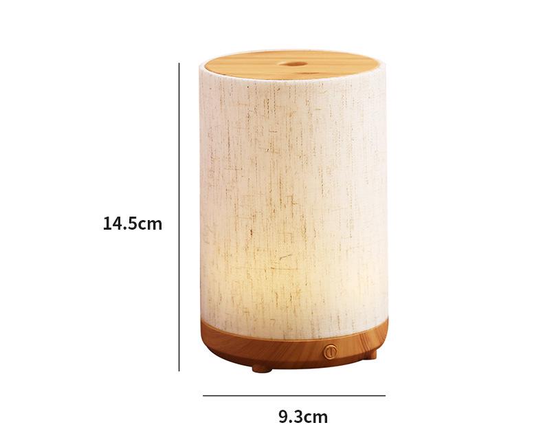 USB Wood Grain Ultrasonic Aroma Diffuser & Humidifier