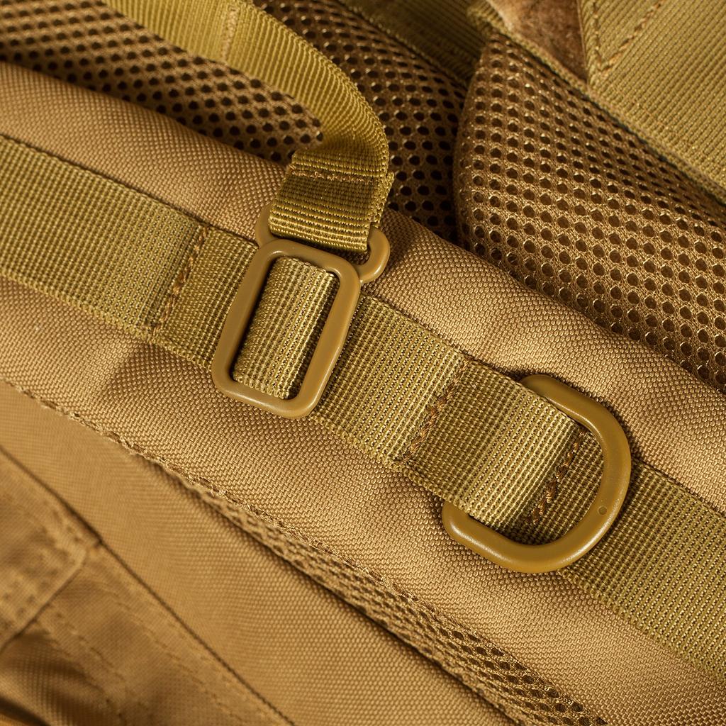 Backpack 65L Large Capacity with Rain Cover Multifunctional Outdoor Rucksack Debag Khaki [Cybotron]