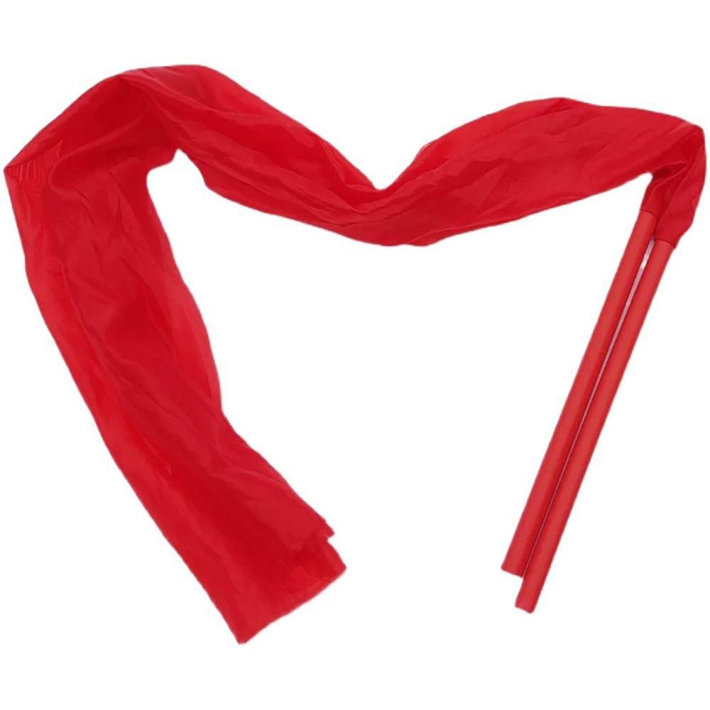 Com Haste Ginástica Fita Colorida Dança Fita Bonitos Adereços Esportivos