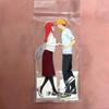 Used Chainsaw Man Reze the Movie Base Yard Acrylic Stand Denji Makima