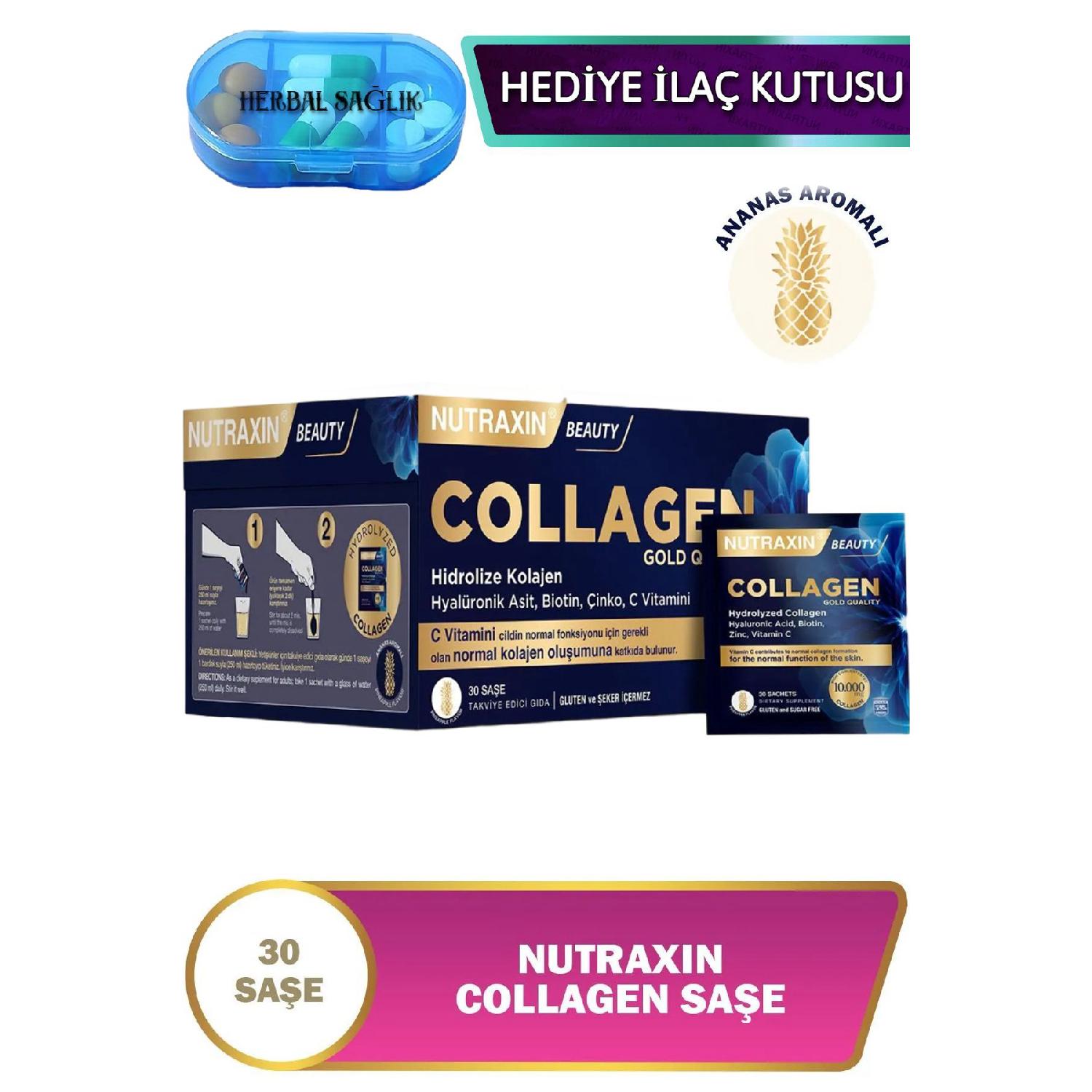 

Collagen 10,000 mg- (type1-type3) 30 Pieces Of Sae Collagen Pineapple Pineapple Flavored