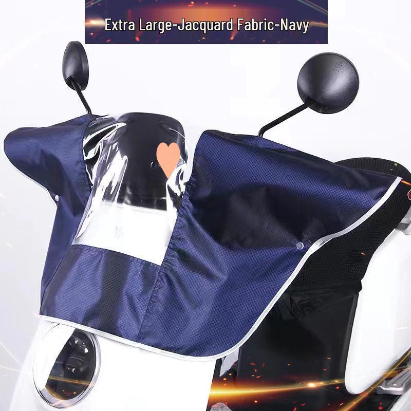 Niu Electric Bicycle Handlebar & Console Rain Cover - Waterproof Dashboard Poncho for Rainy Days