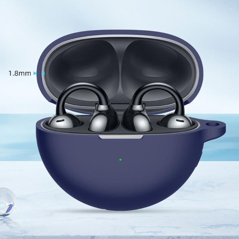 Full-Body Protective Case Cover Storage Bag for FreeClip Headphones Covers Soft and Comfortable Silicone Material