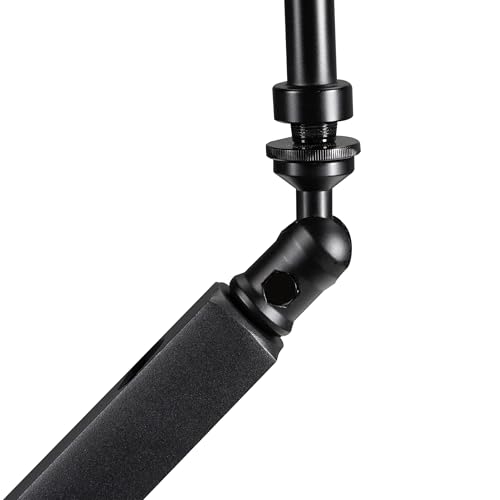 Shure by Gator Desktop Microphone Arm Stand, SH-BROADCAST2, with a Maximum Arm Length of 83.8cm and a 360-degree Rotating Base, for Audio Recording, V