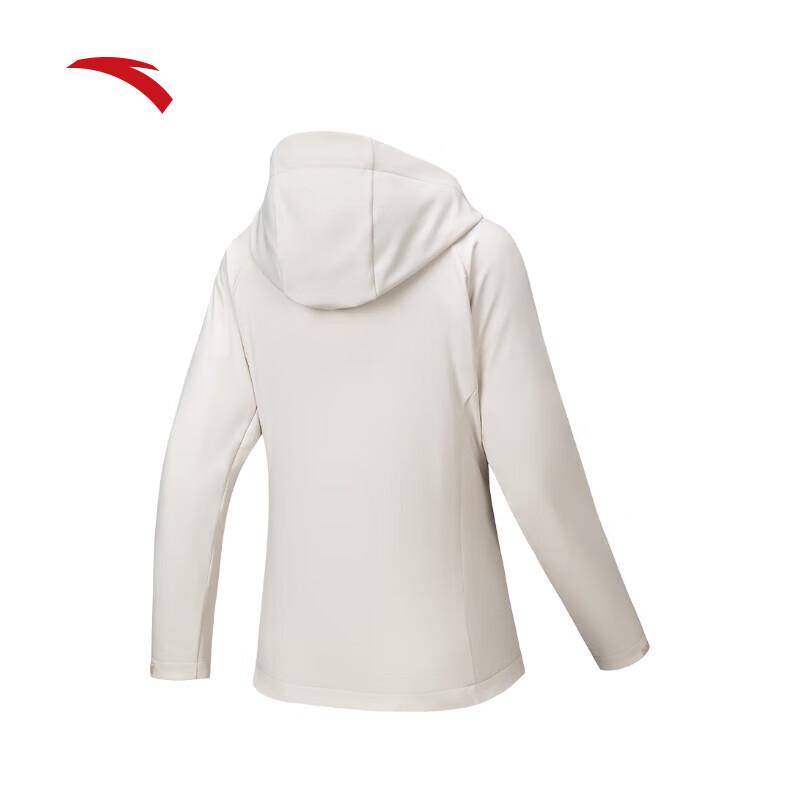 Anta Women's Earth Shell 3.0 Hooded Water-Repellent Softshell Jacket