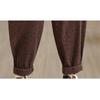 DIMANAF 2025 New Autumn Plus Size Women Jeans Vintage Elastic Waist Denim Pants Loose Trousers Big Size Casual Cotton