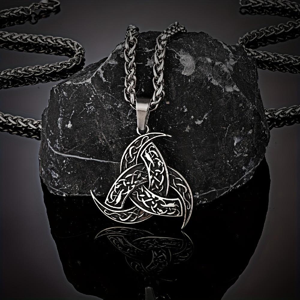 Cross Border Hot Selling Nordic Viking Necklace Legend Odin Corner Dragon Pendant Talisman Accessories
