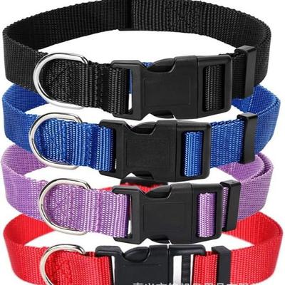 Verstellbares Outdoor-Hundehalsband & Strapazierfähiges Zugseil-Set für Reisen
