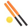 Kinder Baseballschläger und Ball 21/24 Zoll Leichtgewicht Sicheres Spielzeug Eva Softballschläger Baseballschläger für Indoor Outdoor Lernspiel