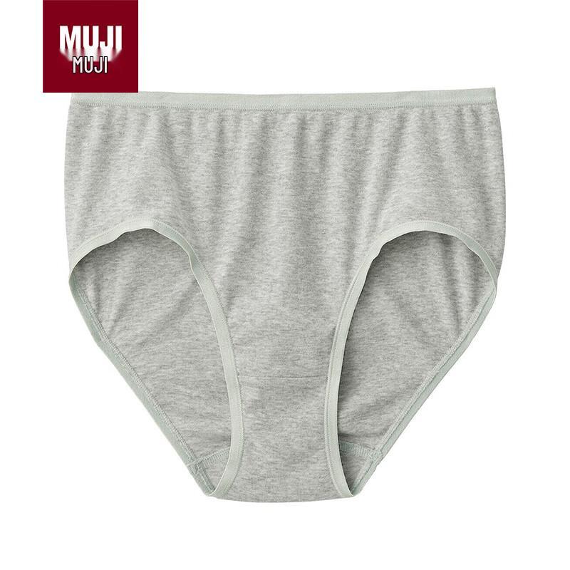 MUJI Rib-Knit High-Waist Women's Underwear