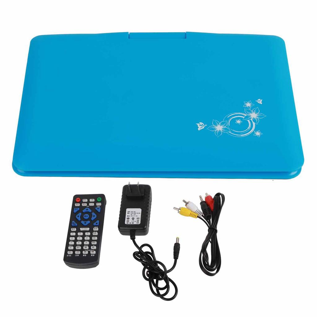 9 Inch Portable DVD Player Multifunction Full HD Car Travel DVD Player with USB Port for Travel Outdoor Car