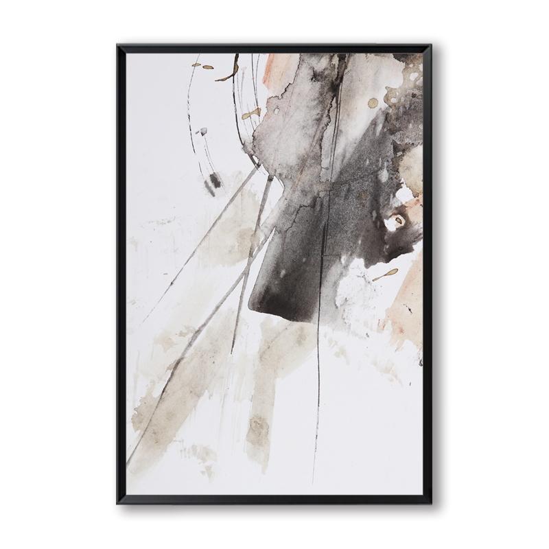 Abstrakcyjna akwarela Splash A4 obraz na płótnie plakat z nadrukiem dekoracja ścienna nowoczesna dekoracja domu Mural
