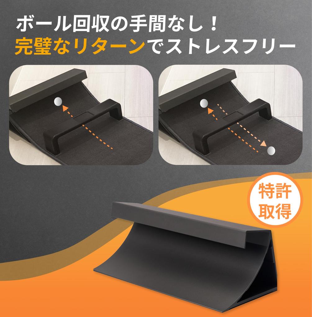 ZEROPUTT Putting Practice Golf Practice Training Equipment with Automatic Return Function for Long Perfect for Beginners and Advanced Helps Hit