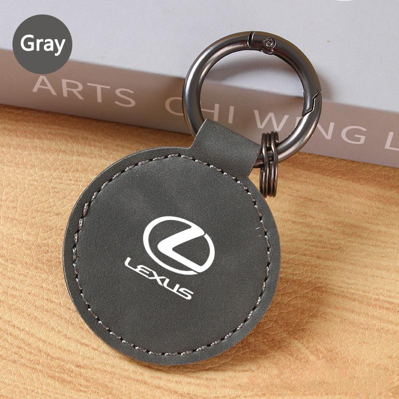 Leather Car Keychain Key Ring Pendant Lanyard Gift For Lexus IS250 IS300 RX330 RX350 GX200 GX300 LX470 LX570 Styling Accessories JM3