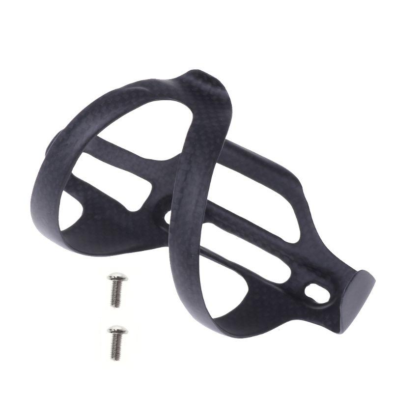 Full Carbon Fiber Bicycle Bike Water Bottle Holder Adjustable Side Open Cage Kit