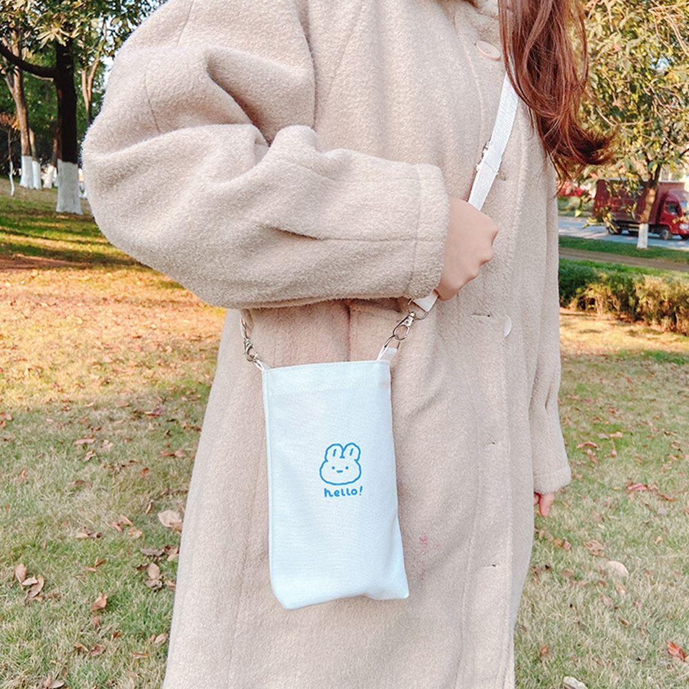 Cartoon Tragbarer Wasserbecher Ärmel Verstellbarer Schulter Crossbody Becher Flasche Riemen Reise Outdoor Becher Zubehör