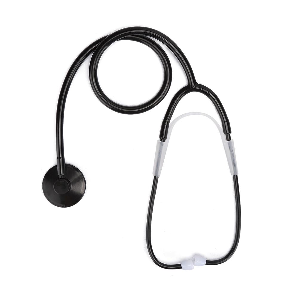 

Профессиональный односторонний стетоскоп из алюминиевого сплава для выявления сердечных и легочных шумов, эхоскоп, черный чёрный