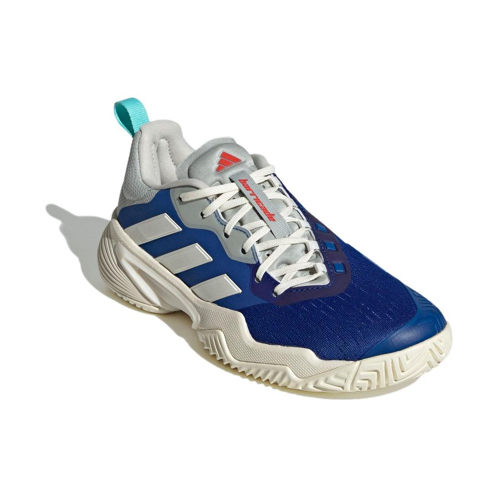 Adidas Barricade Königsblau Grau Damen Sneaker Off-White Leuchtendrot ID1555