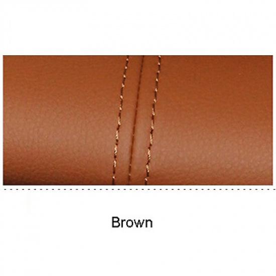 4Pcs Microfiber Leather Car Door Armrest Panel Protective Cover For Peugeot 307