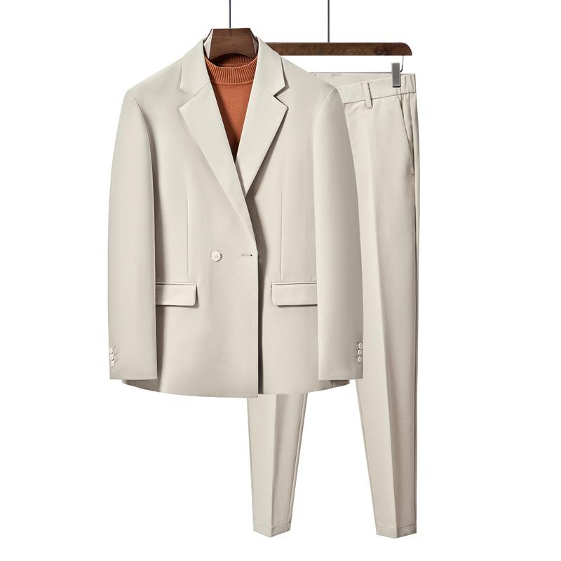 Abito da uomo Mini abito Design Sense Abito casual Set due pezzi