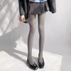 Spring and Autumn Velvet Pantyhose Grey Socks Women's Japanese College Leggings JK Skinny Stockings