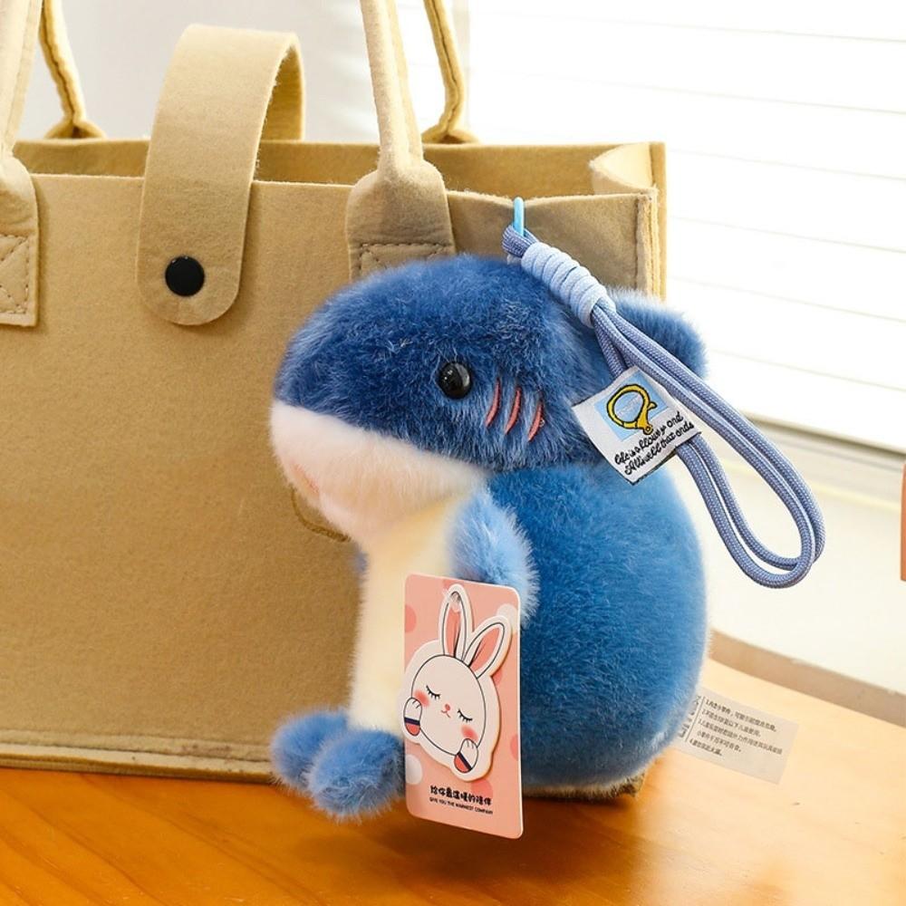 Orca Plush Keychain Stuffed Animals Seal Key Chain Kids Dolphin Bag Pendant Gifts