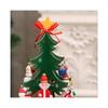 Weihnachtsbaum Spieluhr, Holzspieluhr Weihnachtsbaum mit Anhänger-Schmuck Weihnachten