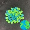 Luminous Stone Vase with Fluorescent Pebbles for Aquariums, Gardens, and Decorations