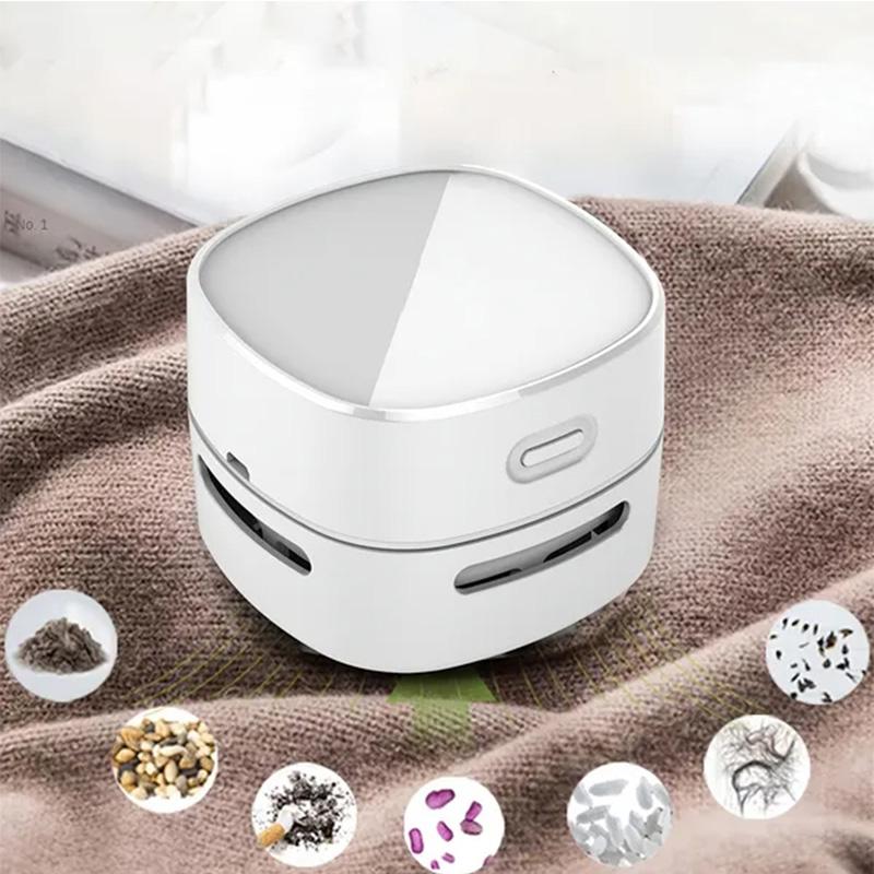 Handheld Mini Desktop Vacuum Desktop Cleaner  Cleaning  Energy Saving 360 Degree Rotation For Keyboard Home Office School