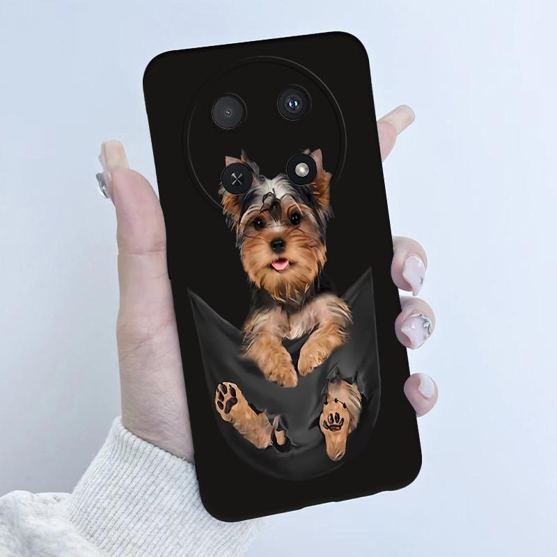 For Huawei Nova 12i Case Flower Girl Design Soft Silicone Phone Case for Huawei Nova12i 12 i 4G CTR-L81 L91 Nova 13i Cover Capa