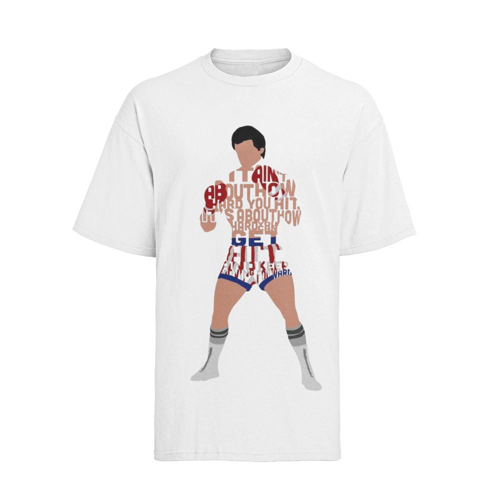 

Поговорка: Это не так.. Рокки Бальбоа Боксер Победа Сильвестр Сталлоне Футболка Мужская 3XL