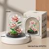 Preserved Flower Bonsai & Rose Succulent Building Blocks - Compatible with LEGO