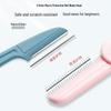 Foldable Anti-Scratch Eyebrow Razor Set for Women - Safe & Beginner Friendly