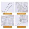 Stainless Steel Snack Basket Shrimp Fry Kitchen Baskets Pasta Boil Deep Frying Food Mesh Colander Reusable Practical Long Handle