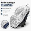 Slip on Fit Kids Car Seat Cover Full Coverage Protective Case Easy to Use Shell  Car Travel