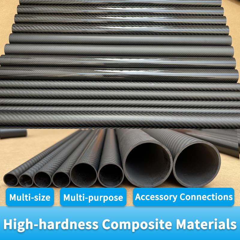 3k Carbon Fiber Tube Twill Matte OD18 20 21 22 23 24 25 26 27 28 29 30 32 35mm Length 1000mm Drone AccessoriesCarbon Fiber Tube