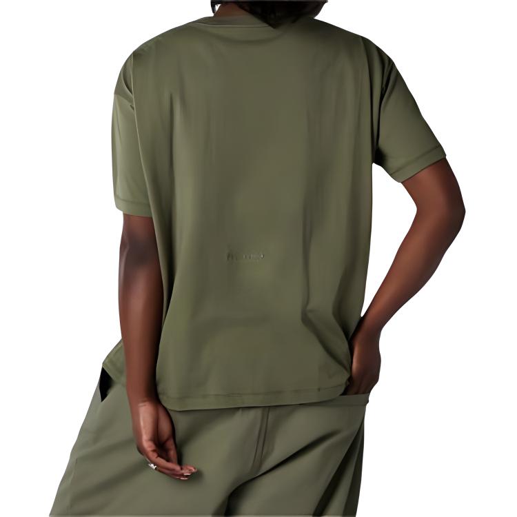 Converse T Shirt Unisex Army Green 10020753-A08