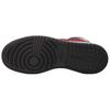 Air Jordan 1 Mid Bred Twist Unisex Sneakers Black Varsity-Red Summit-White DQ8426-067