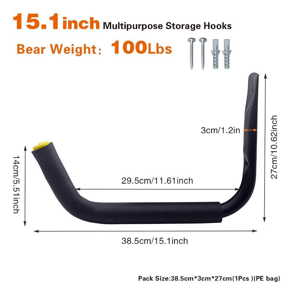 Heavy Duty Kayak Hanger Multipurpose Garage Kayak Storage Hook Kayak Rack  Canoe Kayak