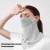 Half Face Mask Mesh Face Mask Uv Protection Neck Protector Summer Thin Sunshade Sports Windproof Cycling Mask