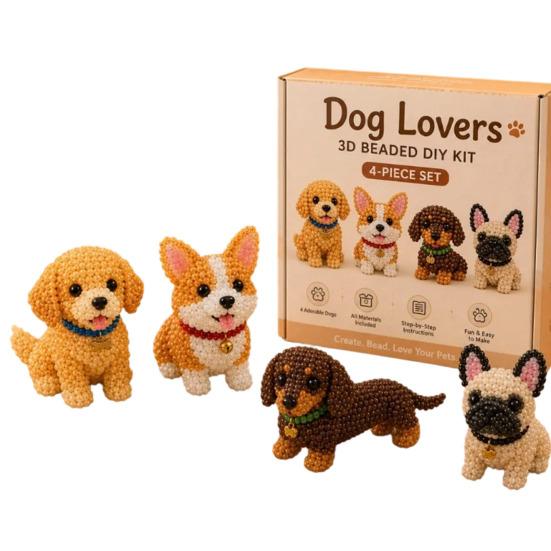 Kit Animal cu Mărgele 3D, Kit Broderie cu Mărgele DIY pentru Începători, Meșteșug Animal cu Mărgele Handmade Vaca de Munte/Fluture/Bufniță pentru Adulți, Adolescenți