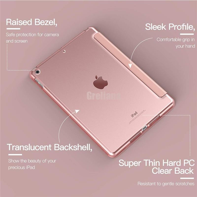 Case for IPad 10.2 8th 7th 9th IPad 10th 10.9 Gen  A2197 Fundas PU Ultra Slim Wake Smart Cover for IPad Pro 11 Air 1 2 9.7 2022