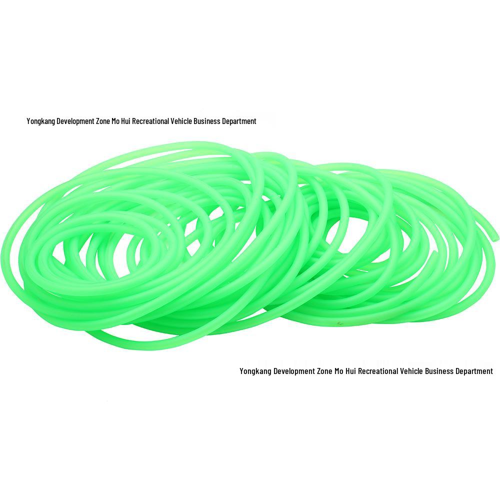 20m Green Gasoline Hose for Off-road, ATV, Buggy & GY6 Scooters: 5MM Internal / 8MM External