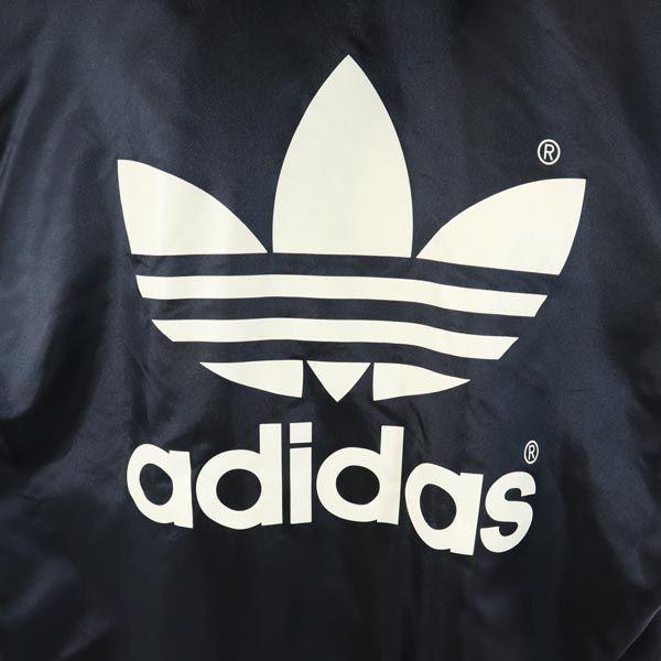 adidas 80s Vintage made by Descente Back trefoil logo Batting coat Kid's Used